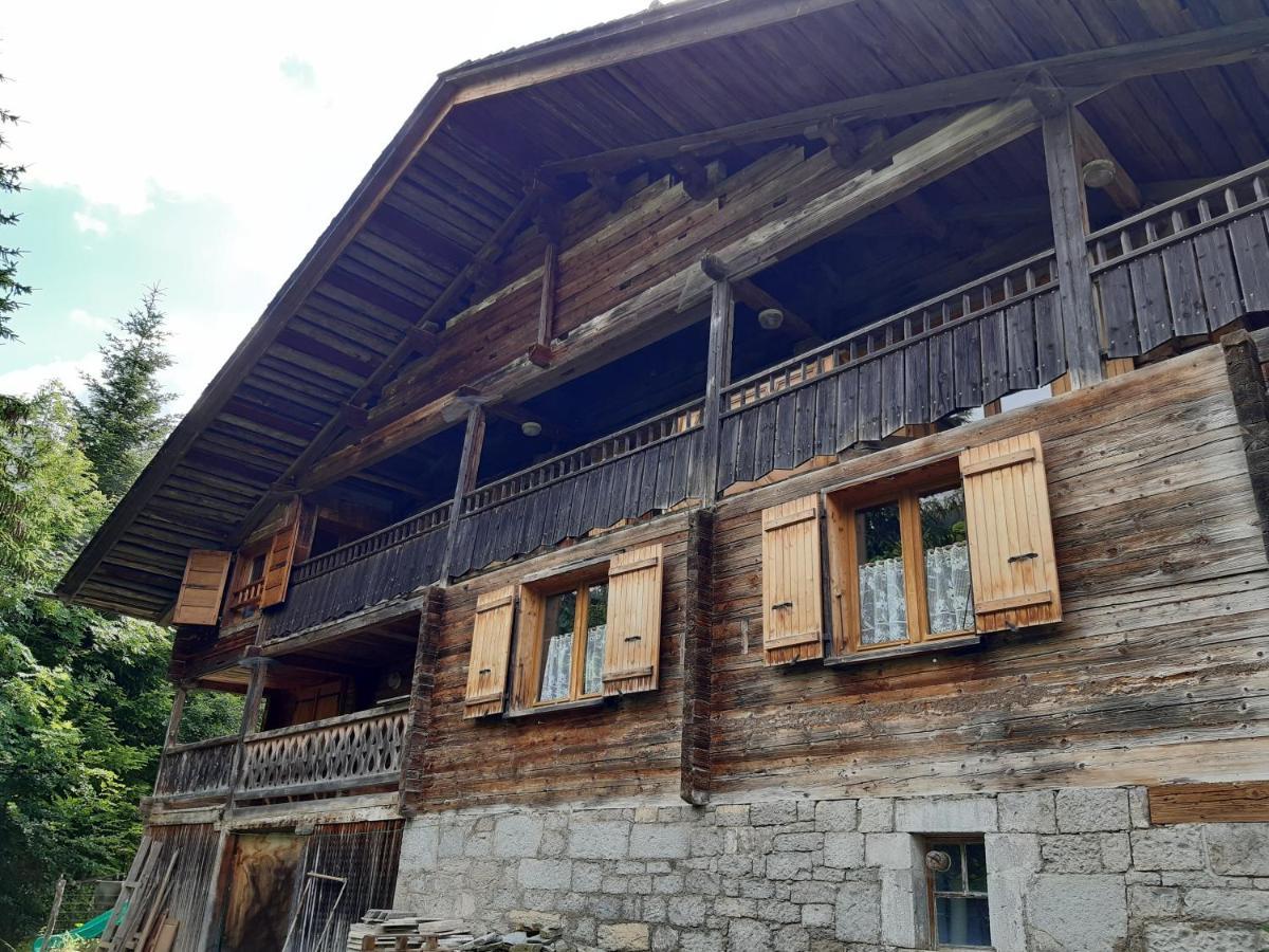 Charmieux Appartement En Chalet Typique Le Grand-Bornand Exteriér fotografie