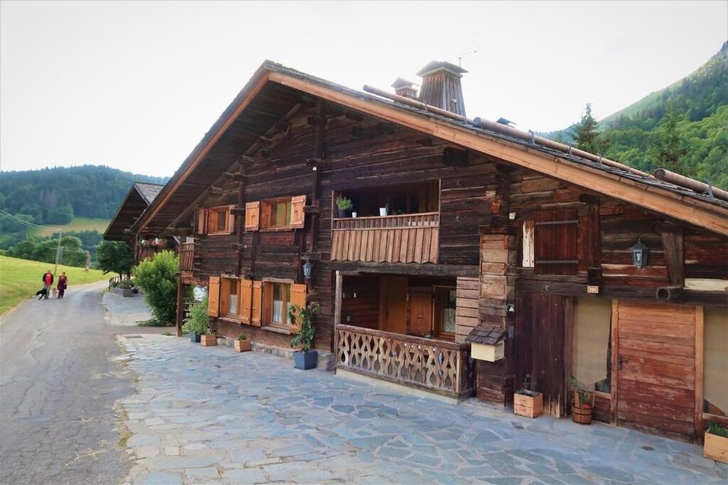 Charmieux Appartement En Chalet Typique Le Grand-Bornand Exteriér fotografie